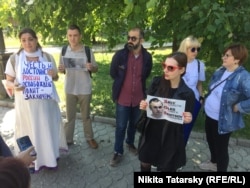Пикеты в поддержку Олега Сенцова в Москве