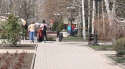 Парк в окупованому Донецьку