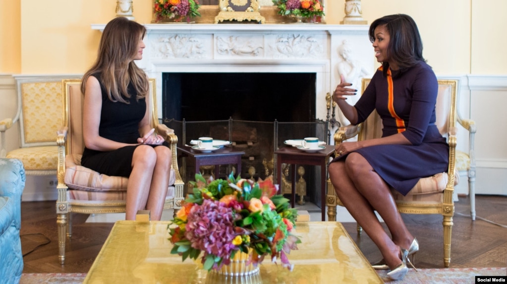Michelle Obama və Melania Trump