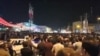 صحنه‌ای از اعتراضات در ماهشهر