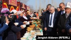 В Баткенской области Нооруз отпраздновали с гостями из Таджикистана и Узбекистана.