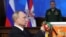 Владимир Путин вручает государственные награды на расширенном заседании коллегии Минобороны 18 декабря 2018