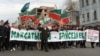 Tatarstan -- Day of memory of the Tatar people in Kazan , procession from the area of freedom to the Kremlin, 15Oct2010