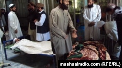 All of those wounded in the Khost blast are civilians, with several in critical condition.