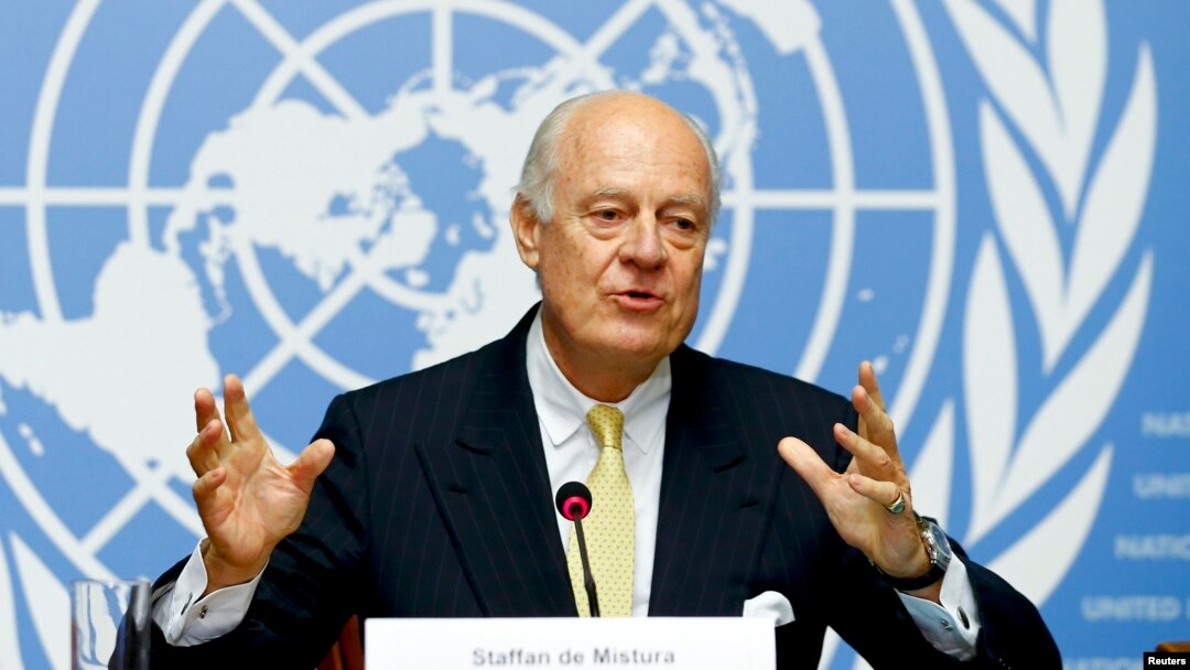 UN Special Envoy for Syria Staffan de Mistura