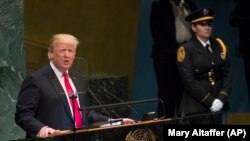 President Donald Trump addressed the UNGA on Sept. 25, 2018 at U.N. headquarters, will chair a security council meeting on Wednesday, Sept. 26. 