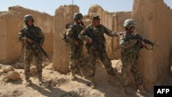 At least one Afghan soldier has been killed and several wounded in the fighting in Ghazni, according to a provincial governor's spokesman. (file photo)