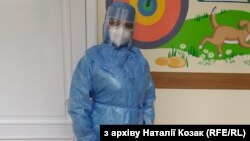 Наталія Козак, медсестра Львівської обласної інфекційної лікарні