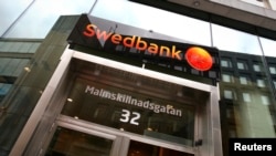 Отделение Swedbank в Стокгольме.
