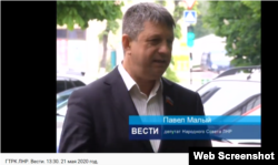 Выпуск новостей на телевидении, подконтрольном боевикам