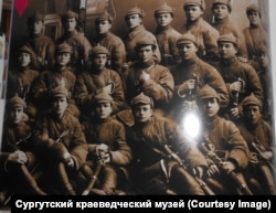 Участники подавления восстания в Сибири. Из буклета Сургутского краеведческого музея