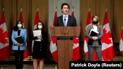 Premijer Kanade Justin Trudeau, Ottawa, 22. februar 2022.