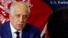 U.S. special envoy for peace in Afghanistan, Zalmay Khalilzad (file photo)