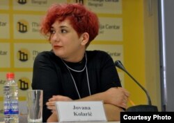 Jovana Kolarić iz beogradskog Fonda za humanitarno pravo