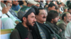 Manzoor Pashteen (left) at a Pashtun rally in Quetta