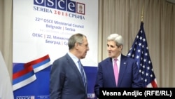Sergei Lavrov və John Kerry