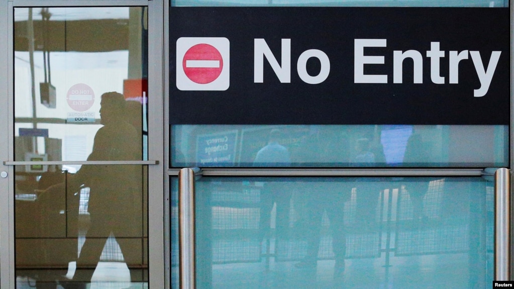 ورودی فرودگاه لوگان بوستون، ایالت ماساچوست