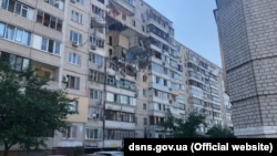 The blast occurred in a Kyiv apartment building on the morning of June 21. 