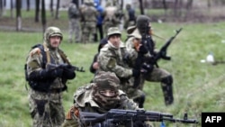 Озброєні бойовики на околиці Слов’янська