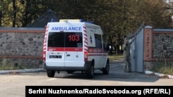 Швидка в Борисполі у день обміну утримуваними громадянами між Україною та Росією, 7 вересня 2019 року