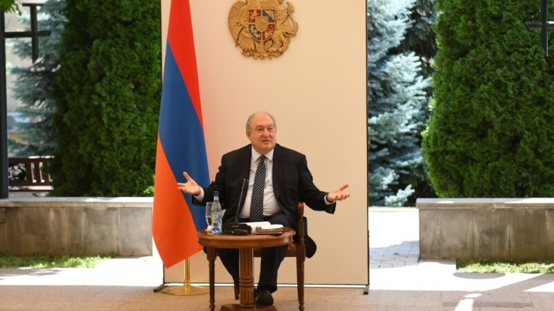 Armenian President Also Picks Candidate For High Court