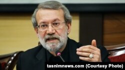 Parliament speaker Ali Larijani.