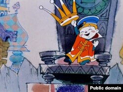 Кадр из мультфильма «Вовка в тридевятом царстве»