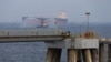 An oil tanker approaches to the new Jetty during the launch of the new $650 million oil facility in Fujairah, United Arab Emirates, Sept. 21, 2016(AP Photo/Kamran Jebreili)