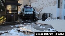 Strong winds caused damage overnight on February 6 in the wider Mostar area.