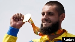 Сергій Ємельянов, золотий паралімпійський медаліст у змаганні параканое, 15 вересня 2016 року