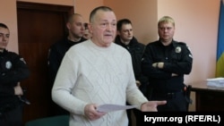 Петр Михальчевский в суде. Киев, 18 февраля 2019 года