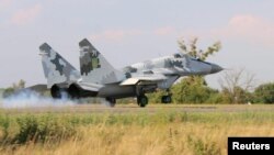 უკრაინის საჰაერო ძალების კუთვნილი MiG-29 