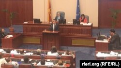 Премиерот Зоран Заев во Собрание на ратификација на Договорот со Грција