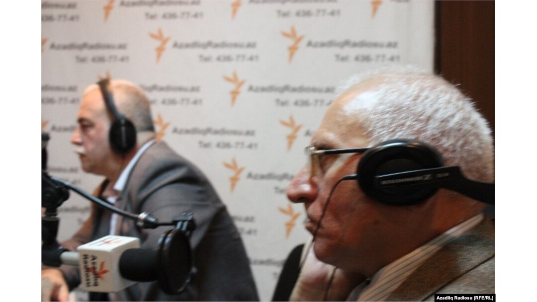 Xaliq Bahadır (sağda) və Ədalət Tahirzadə