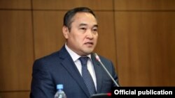 Culture and Information Minister Darkhan Mynbai