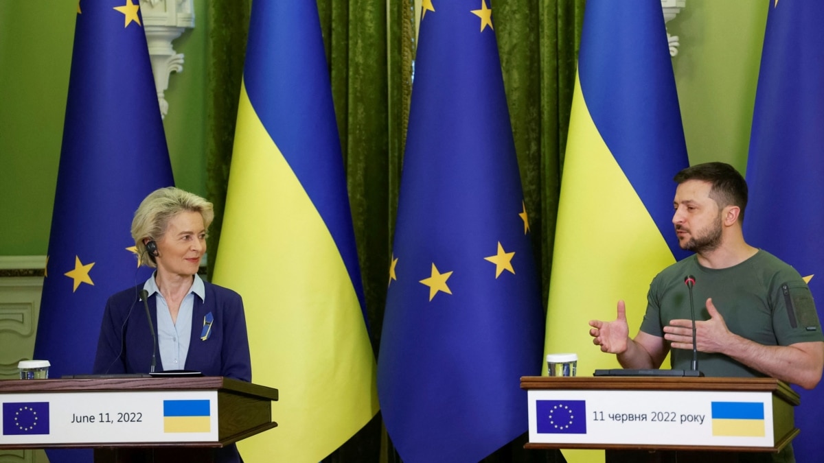 Єврокомісія підготує оцінку щодо надання Україні статусу кандидата наступного тижня – фон дер Ляєн