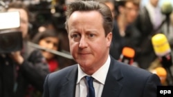 Britaniyanın baş naziri David Cameron