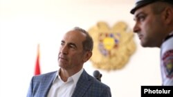 Роберт Кочарян в ереванском суде, 16 мая 2019 г.