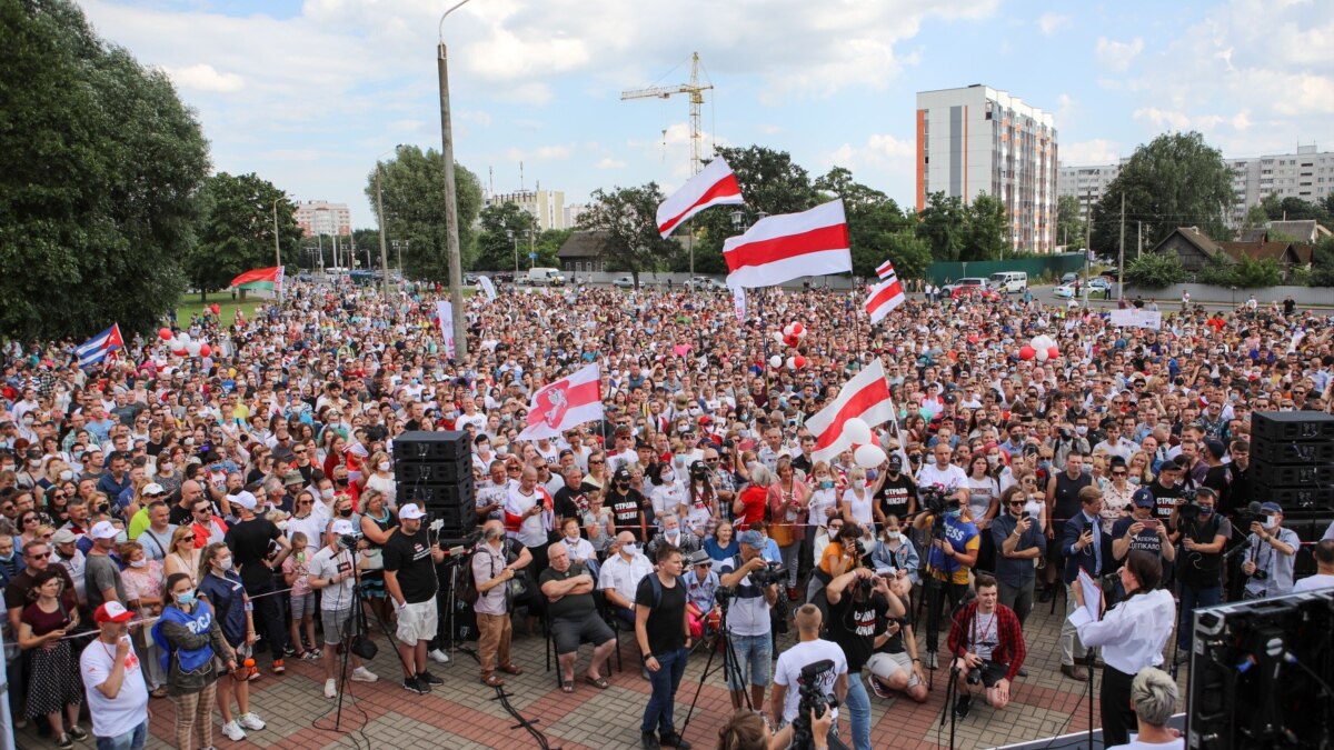 Беларусь Митинг Фото