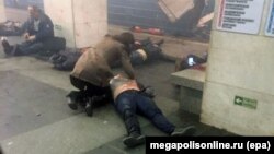 Жертвы взрыва в петербургском метро, 3 апреля 2017 года.