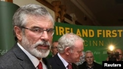 Președintele Sin Fein, Gerry Adams la Belfast