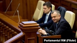 Premierul Ion Chicu în Parlament