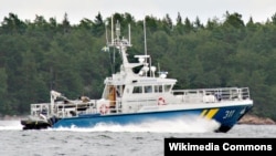 Корабль береговой охраны Швеции