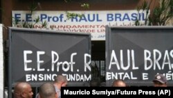 Школа в Сан-Паулу, где произошла стрельба, 13 марта 2019 года 