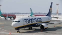 Літак авіакомпанії Ryanair, березень 2018 року, «Бориспіль», Україна