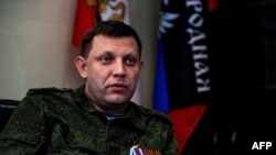 Первый лидер донецких сепаратистов Александр Захарченко