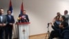 Zoran Tegeltija i Milorad Dodik na pres-konferenciji