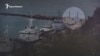 Українські військові катери «Бердянськ» і «Нікополь» в порту Керчі в анексованому Росією Криму, 4 грудня 2018 року