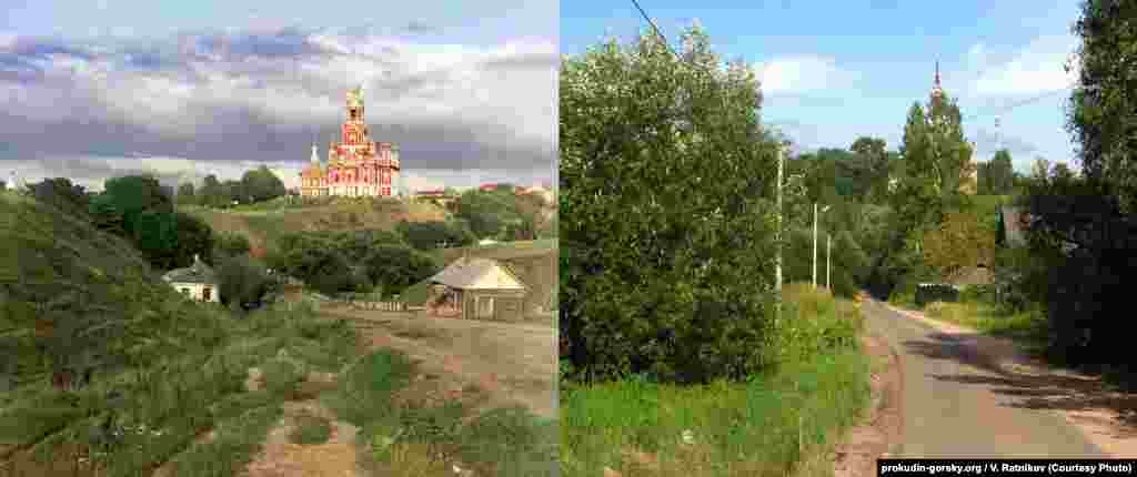 Another view of the cathedral in Mozhaisk. 1911/2010