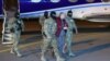 Բելառուսից Ադրբեջան տեղափոխված Ալեքսանդր Լապշինը Բաքվի օդանավակայանում, 7-ը փետրվարի, 2017թ․